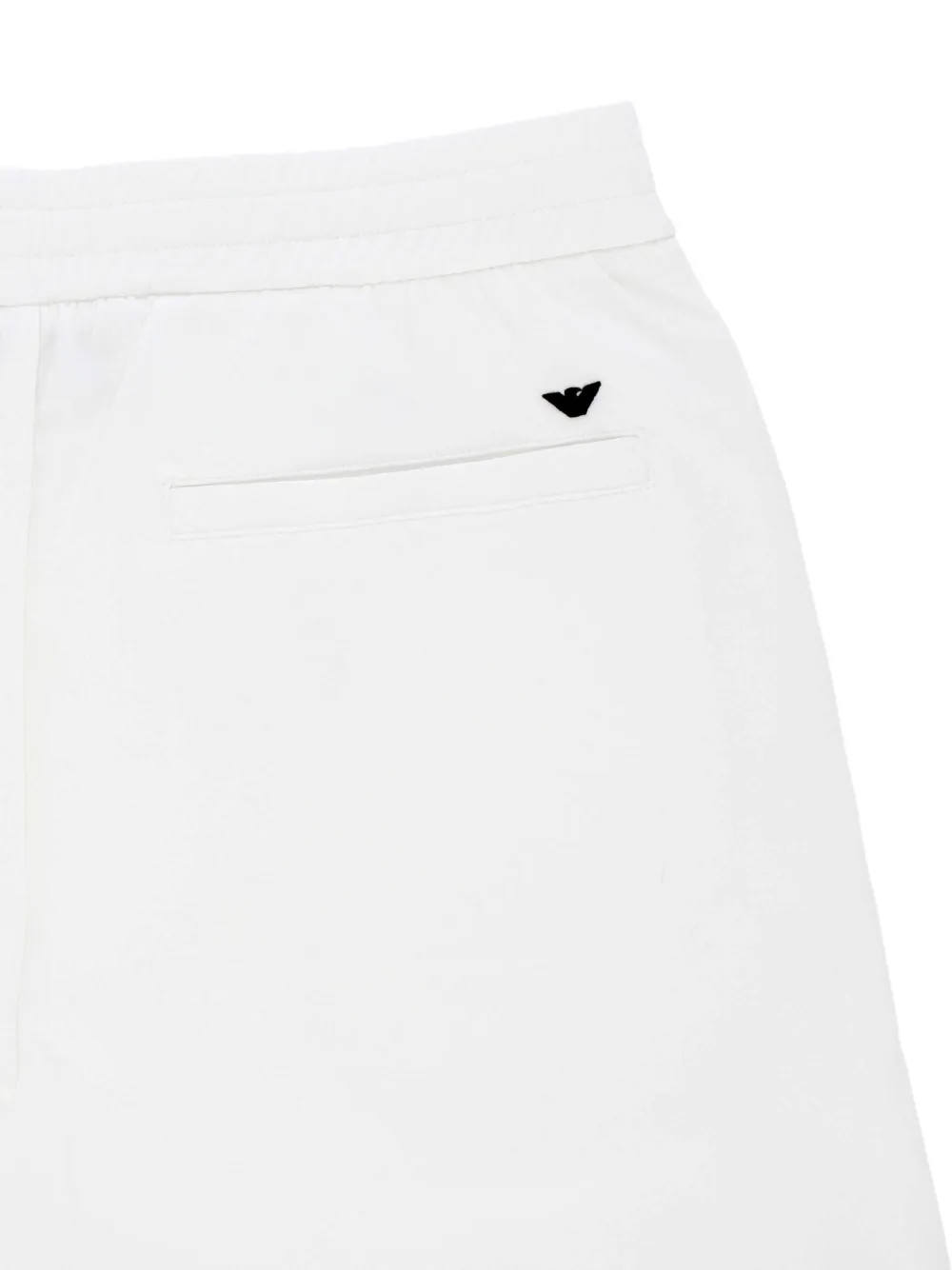 Emporio Armani Shorts met logo Wit