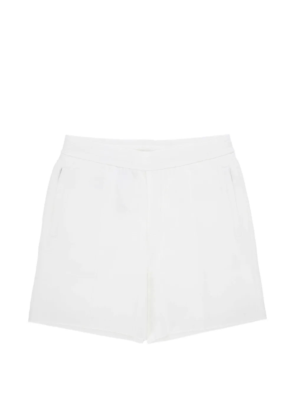 Emporio Armani logo shorts - Bianco