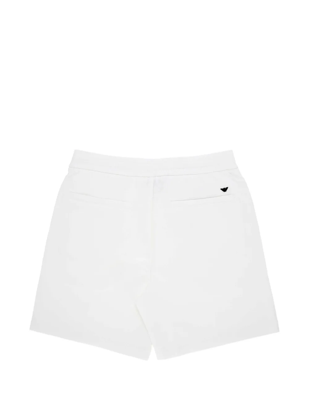 Emporio Armani Shorts met logo Wit