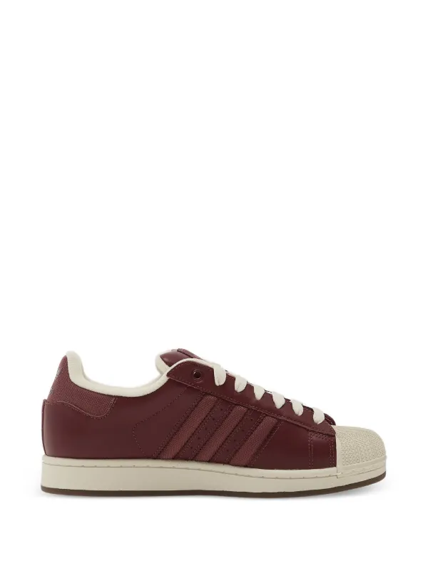 Adidas Superstar Ii Stripes Sneakers | Red | FARFETCH IE