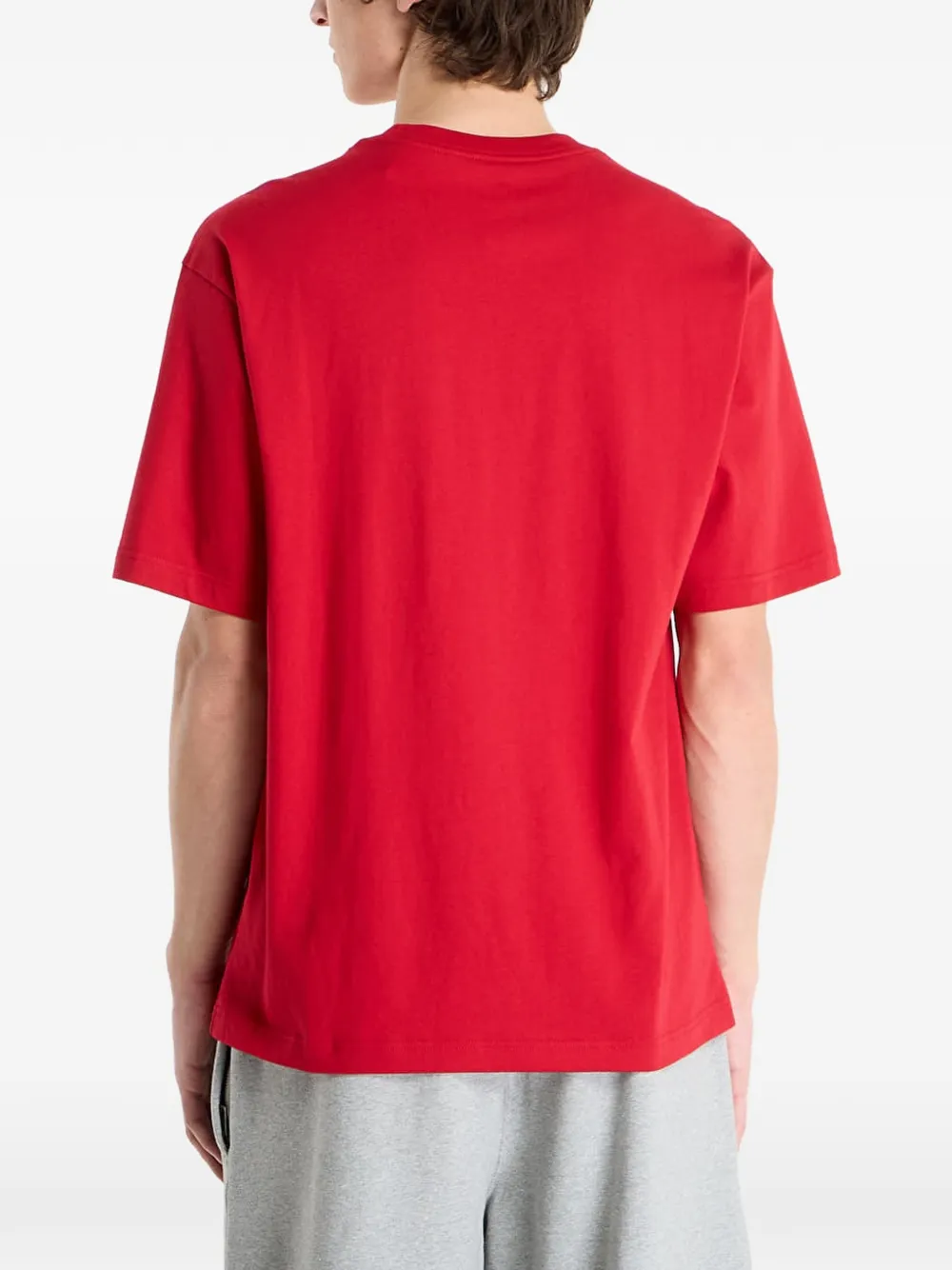 Jordan T-shirt met logopatch Rood