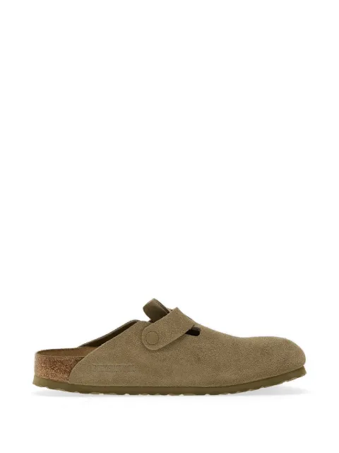 Birkenstock Boston suede flat mules