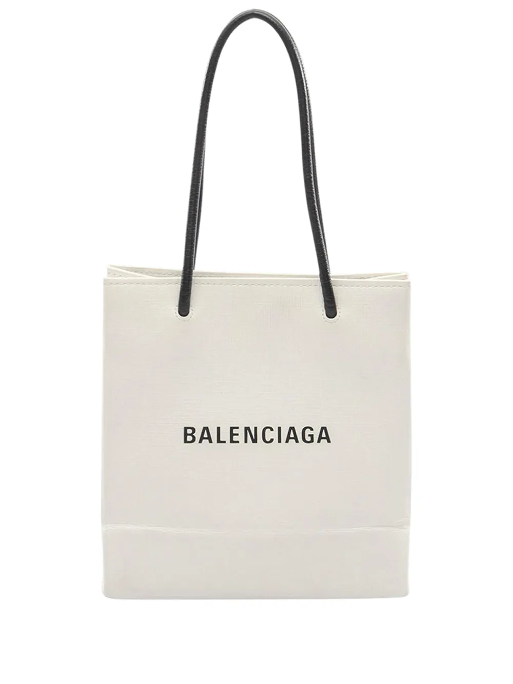 Balenciaga Pre-Owned Borsa tote North South XXS in pelle 2010-2026 - Bianco