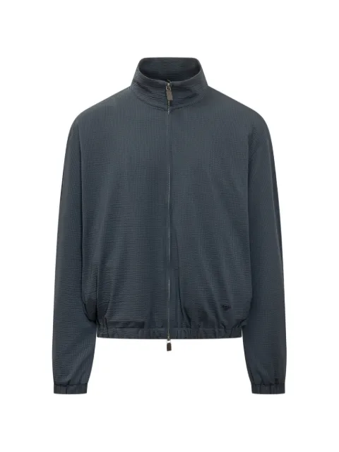 Emporio Armani zip bomber jacket