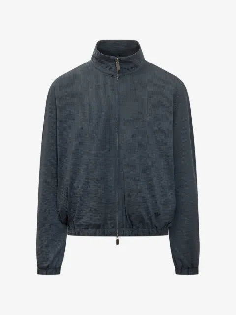 Emporio Armani zip bomber jacket
