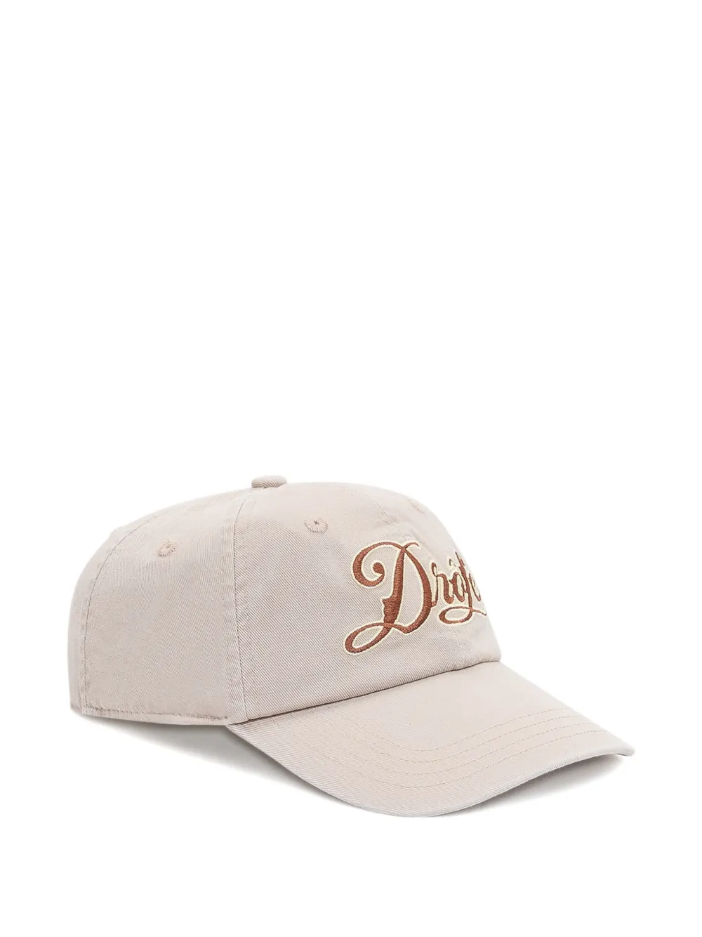 Drôle De Monsieur Casquette honkbalpet met borduurwerk Beige