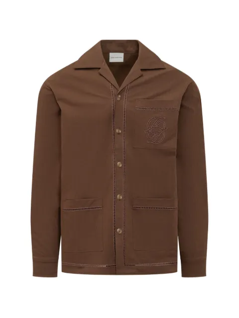 Drôle De Monsieur embroidered-logo shirt