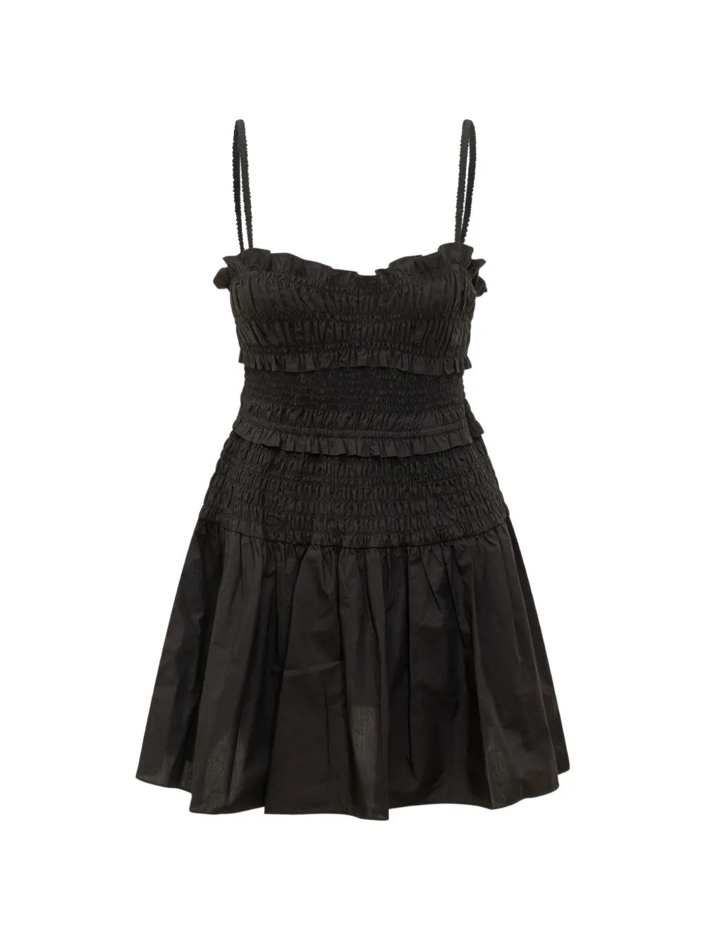 Michael Michael Kors smocked mini dress - Nero