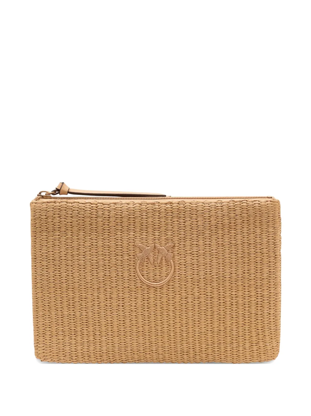 PINKO Clutch Love Birds - Toni neutri