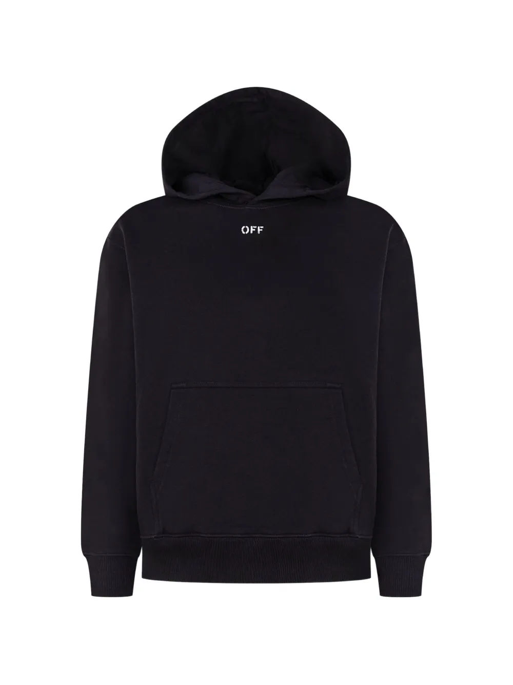Off-White Kids graphic-print hoodie - Nero