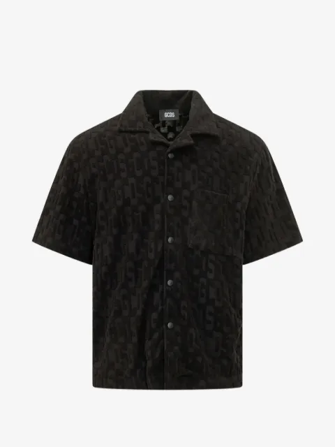 GCDS terry bowling shirt