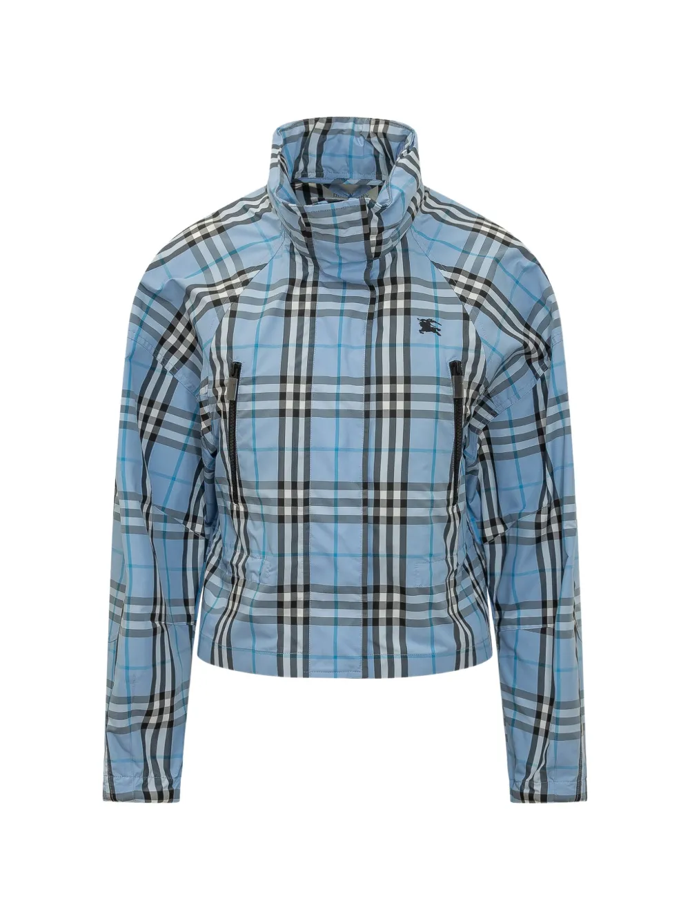 Burberry LAYHAM checked jacket - Blu