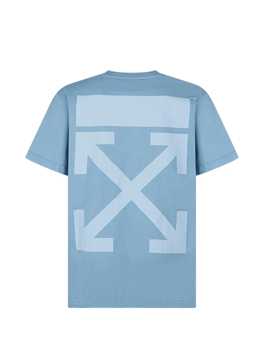 Off-White Kids T-shirt Blauw