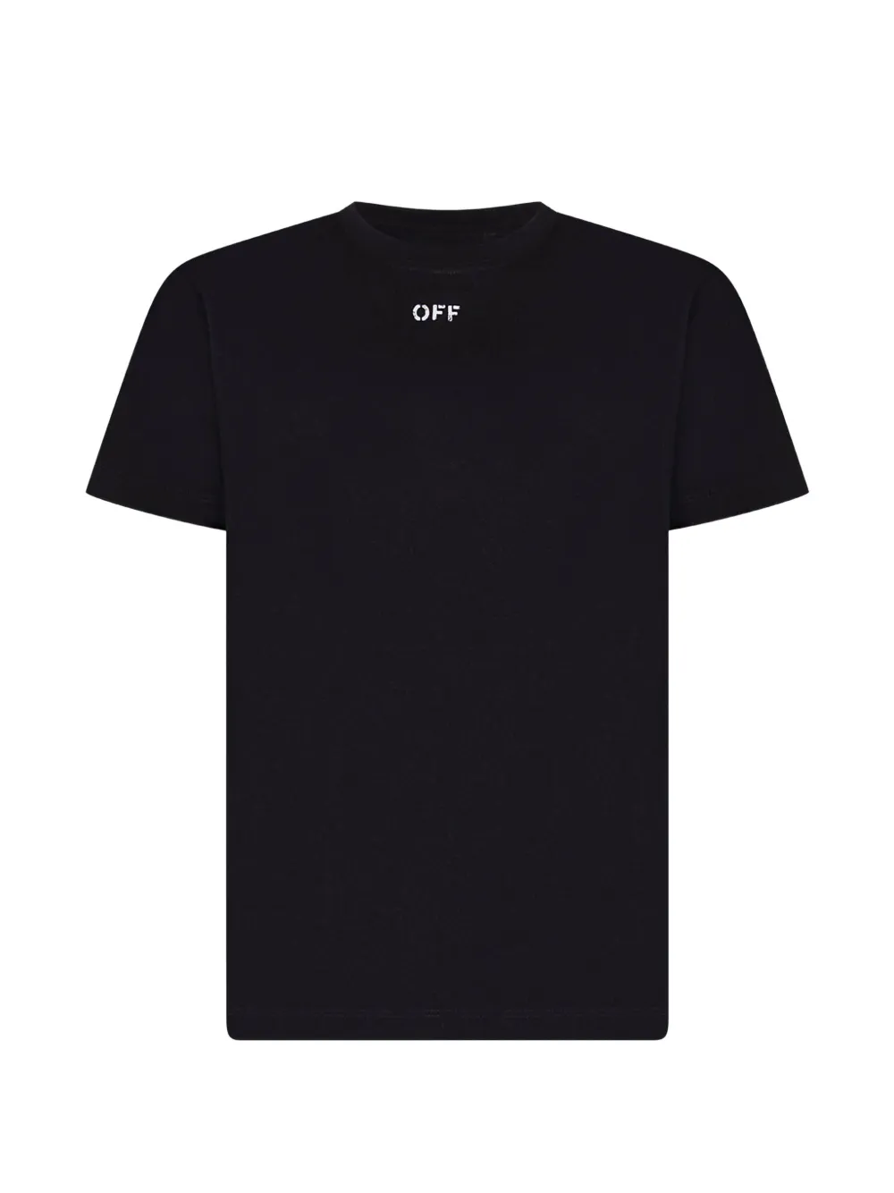 Off-White Kids Diag Watercolor crew-neck T-shirt - Nero