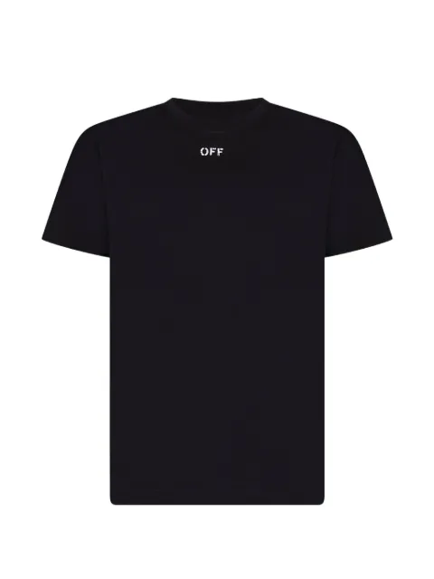 Off-White Kids t-shirt Diag Watercolour à col rond