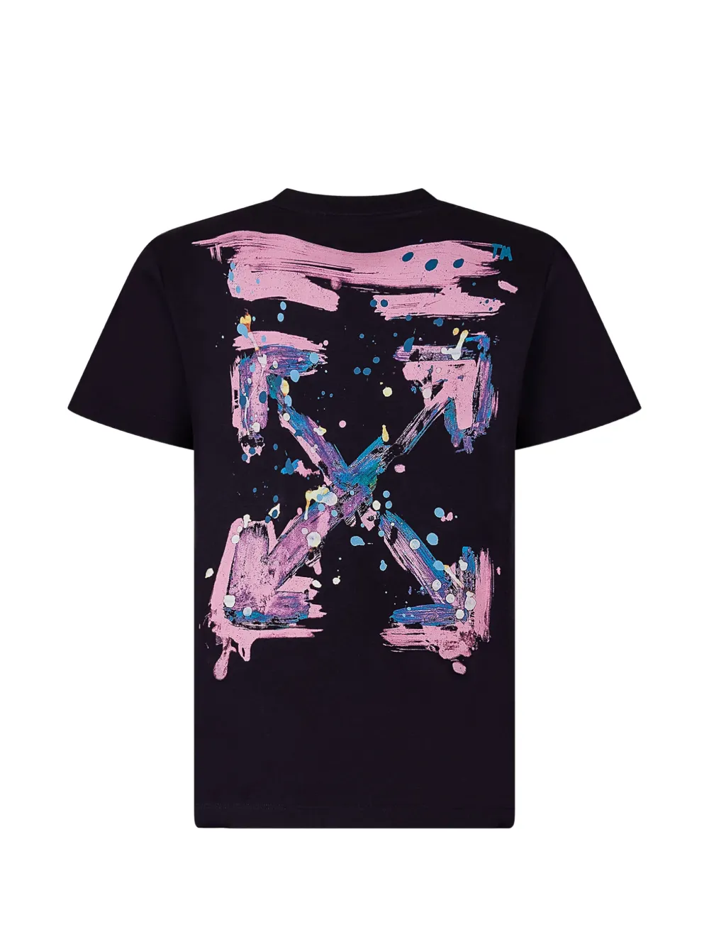 Off-White Kids Arrow Splat T-shirt Blauw