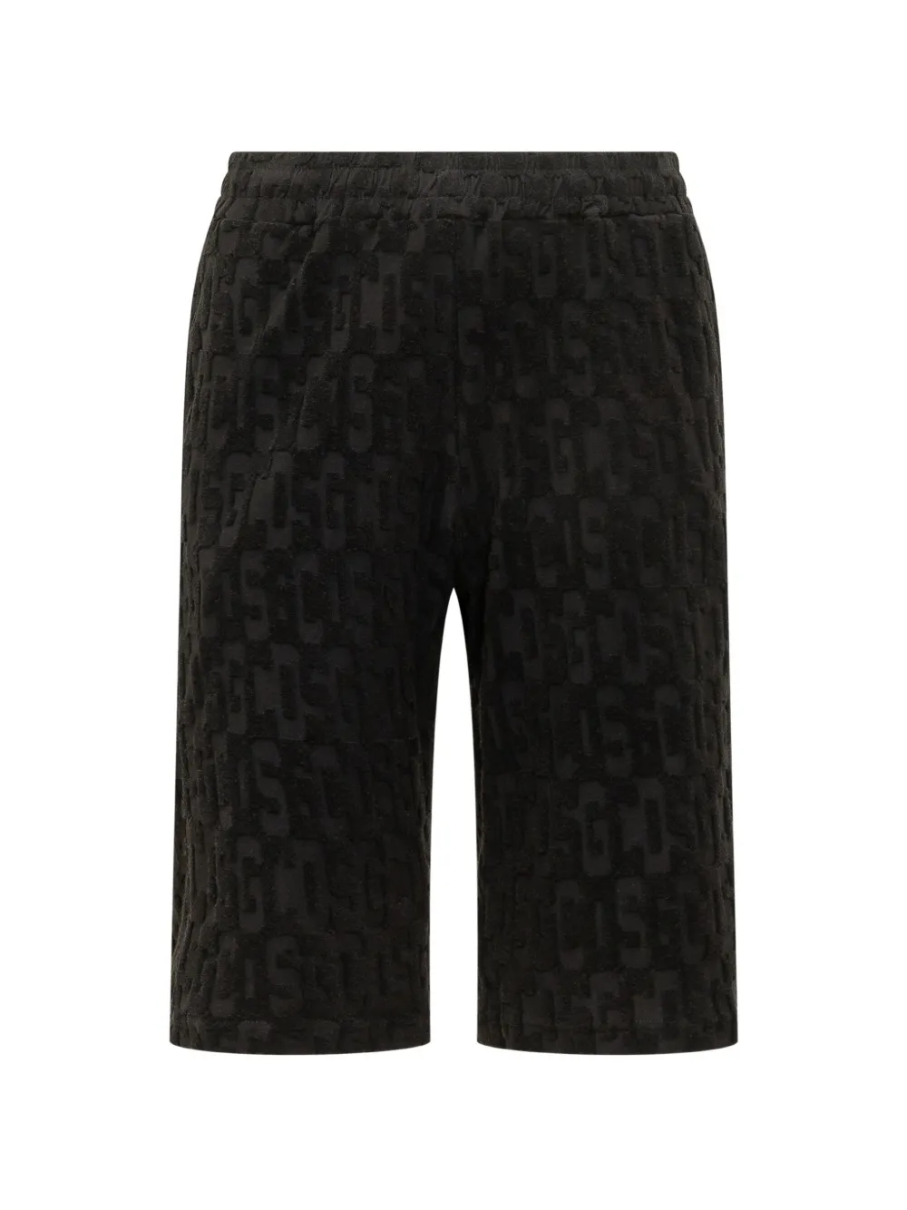 GCDS Shorts con monogramma - Nero