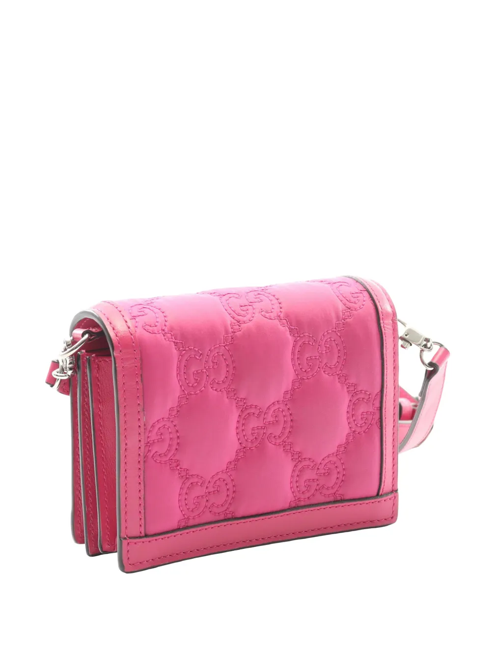 2016-2026 Mini Gg Matelasse Nylon Wearable Wallet Crossbody Bag