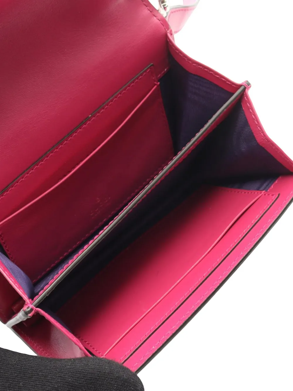 2016-2026 Mini Gg Matelasse Nylon Wearable Wallet Crossbody Bag