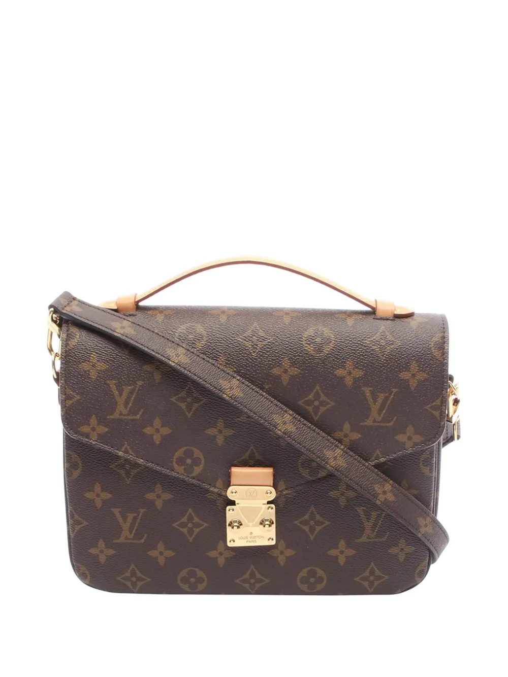 Louis Vuitton Pre-Owned 2020 Monogram Pochette Metis satchel - Marrone