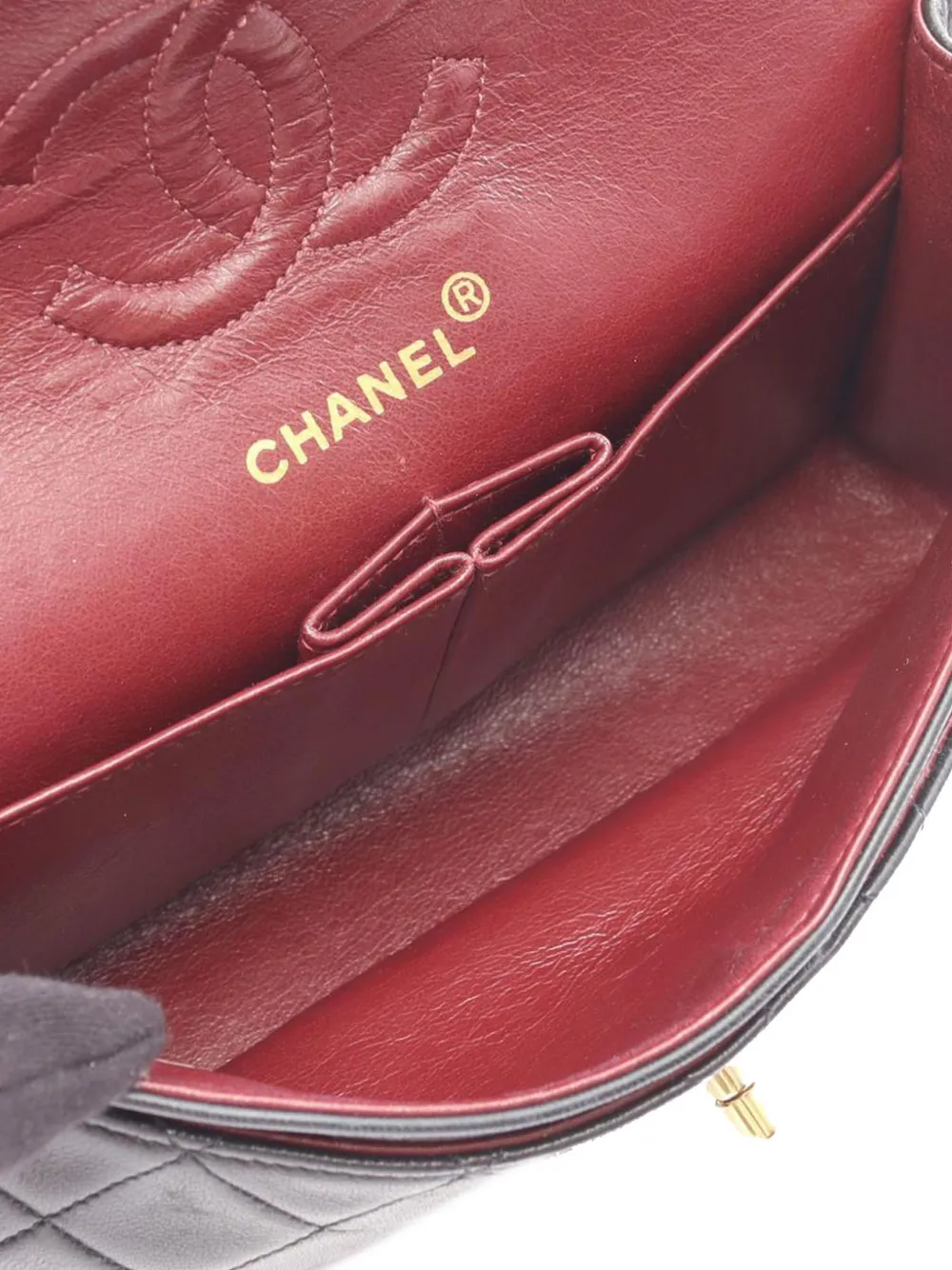 1991-1994 Small Classic Lambskin Double Flap Crossbody Bag