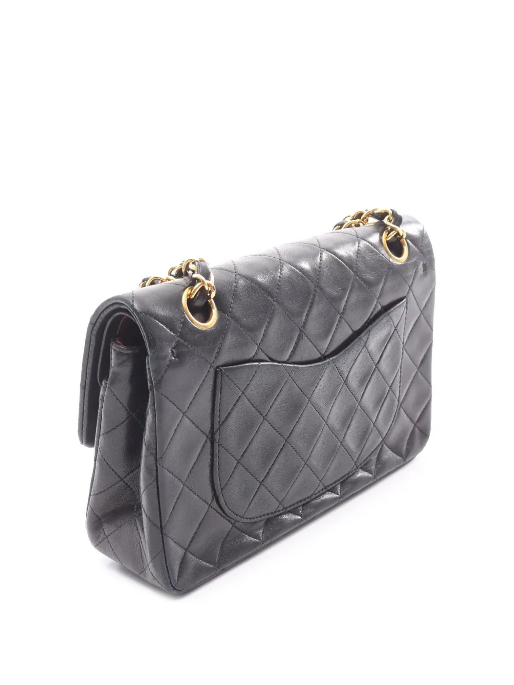 1991-1994 Small Classic Lambskin Double Flap Crossbody Bag