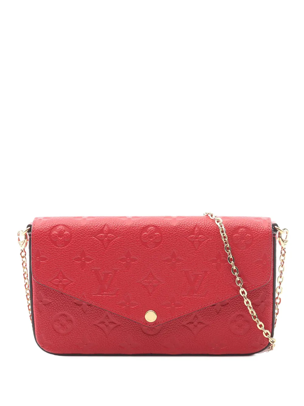 Louis Vuitton Pre-Owned 2010-2026 Monogram Empreinte Pochette Felicie crossbody bag - Rot