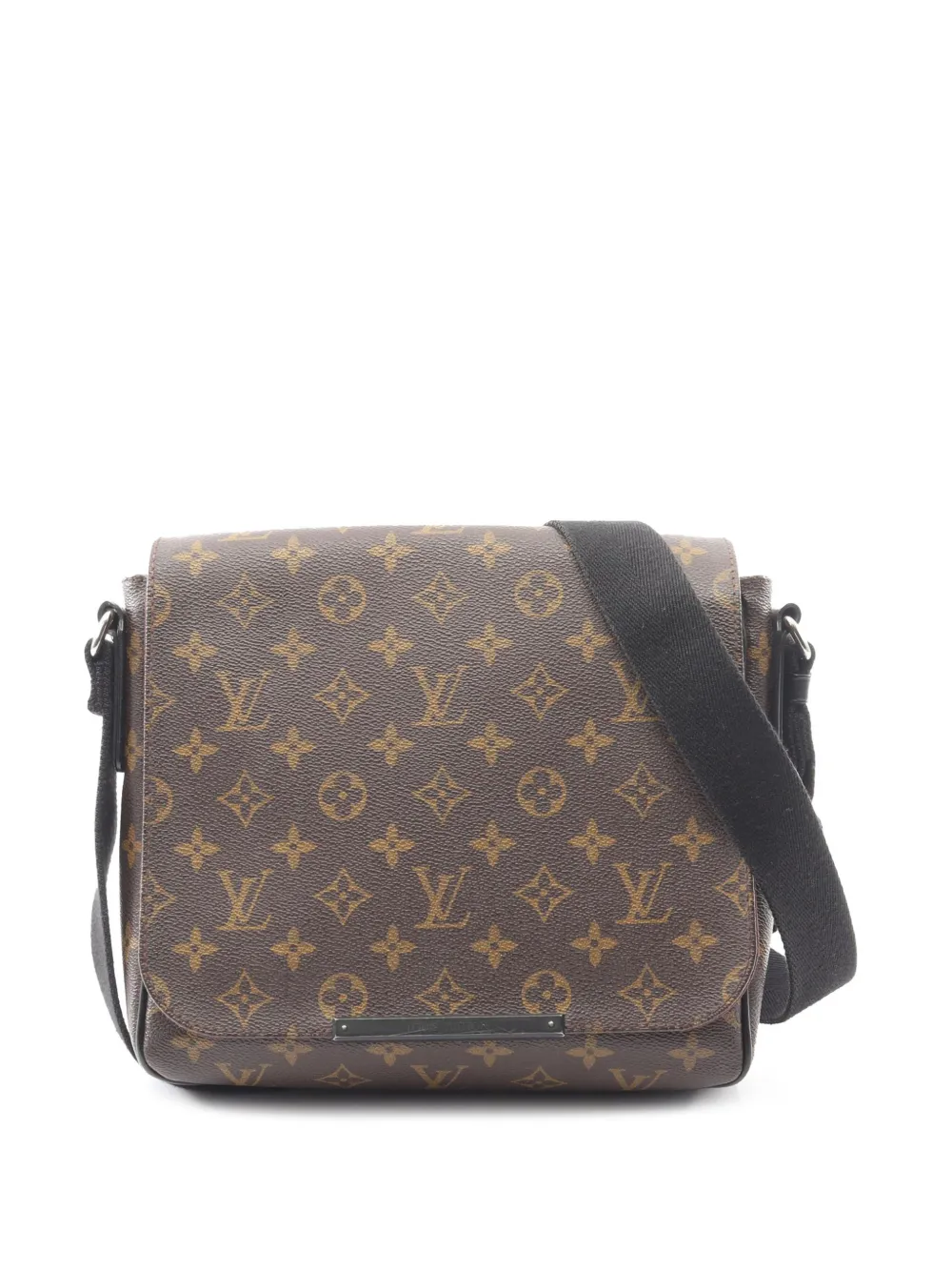 Louis Vuitton Pre-Owned 2013 Monogram Macassar District PM crossbody bag - Marrone