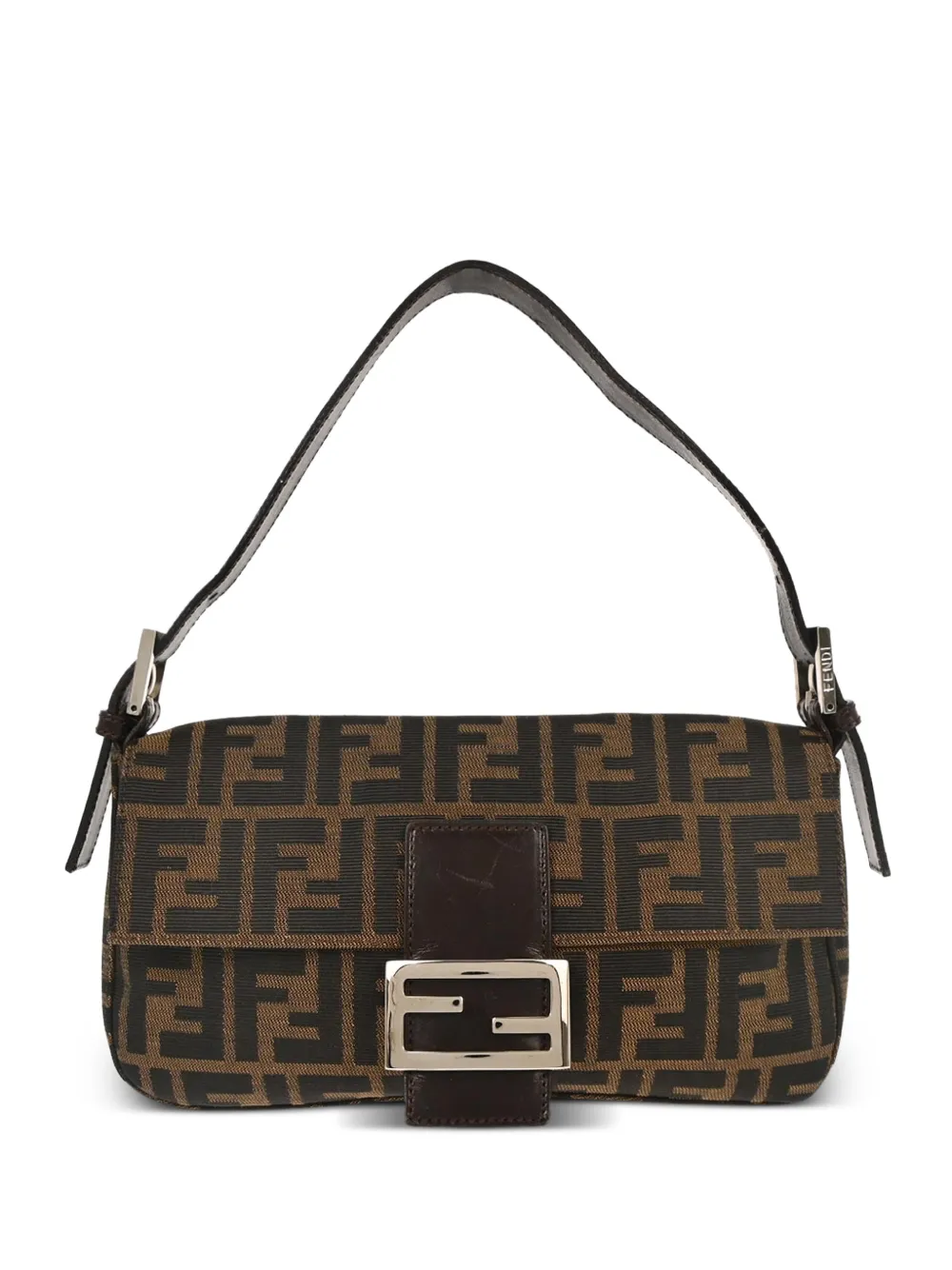 Fendi Pre-Owned 2000 Baguette FF-motif tote bag - Marrone
