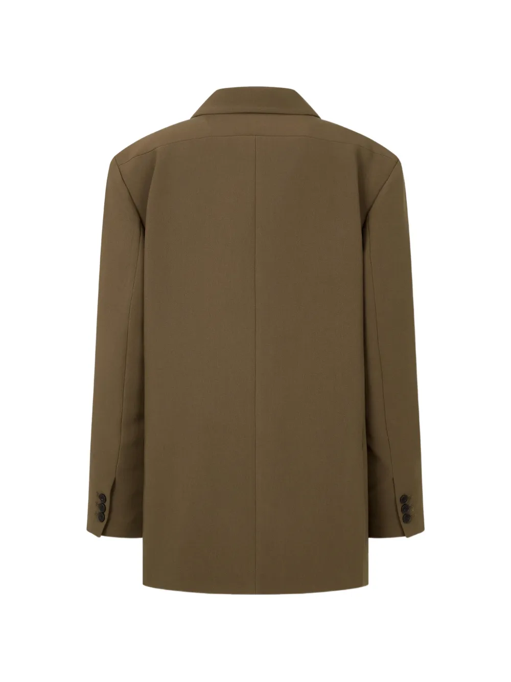  Tomboy Single-breasted Pocket Jacket - Green 