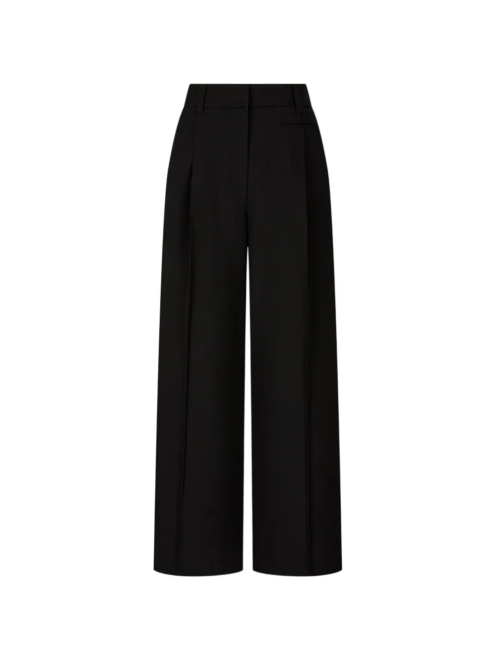 TOMBOY pintuck trousers - Nero