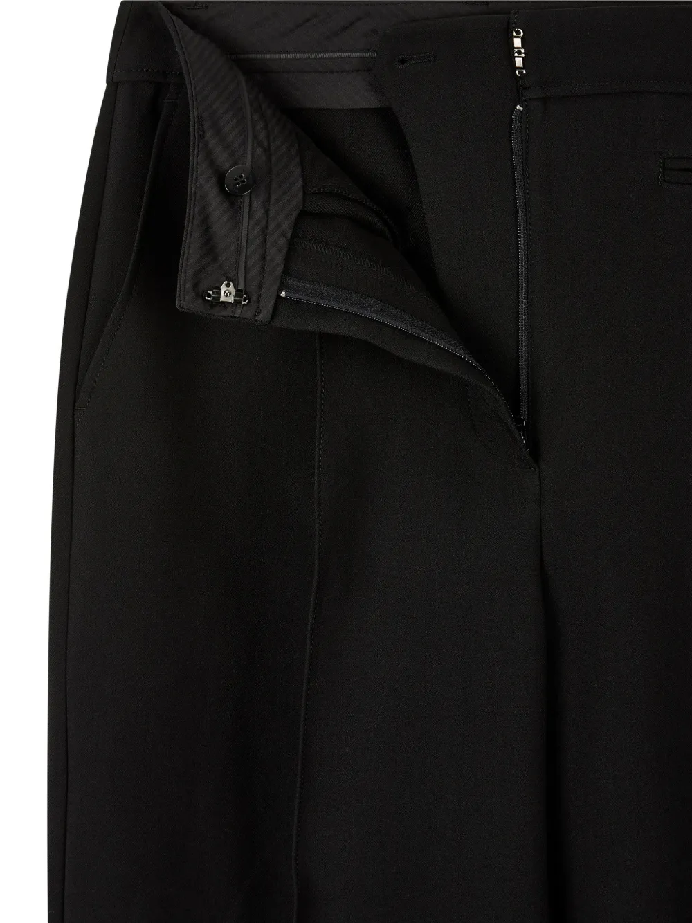 TOMBOY Gesmockte broek Zwart