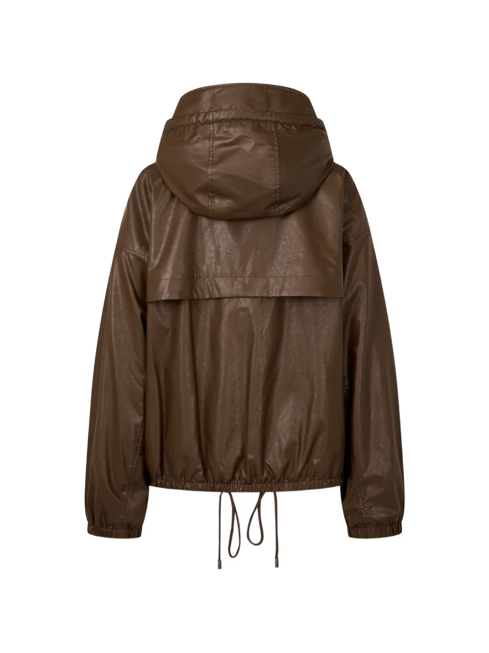  Tomboy Hooded Puffer Jacket - Brown 