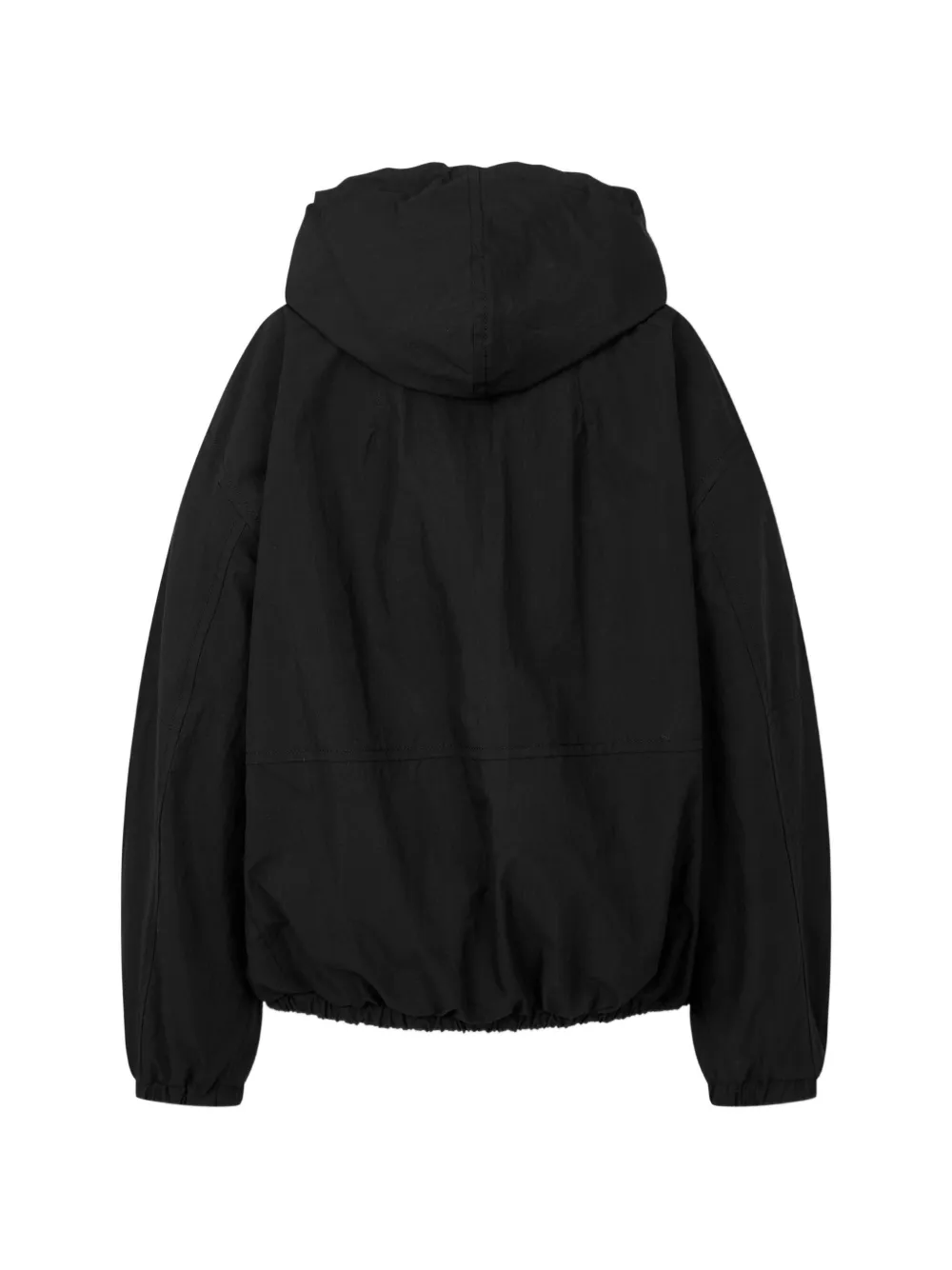  Tomboy Hooded Bomber Jacket - Black 