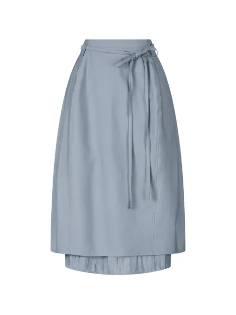 TOMBOY pleated tie skirt
