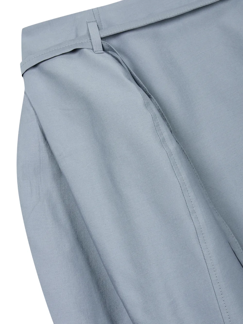 TOMBOY Gestrikte plooirok Blauw