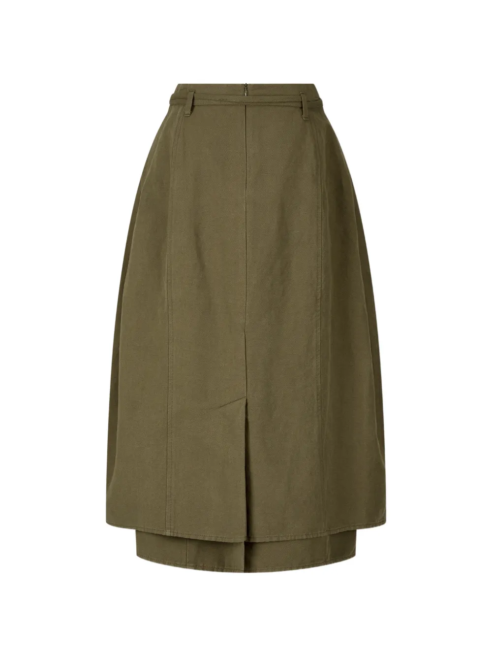 TOMBOY Rok met gestrikte ceintuur Groen