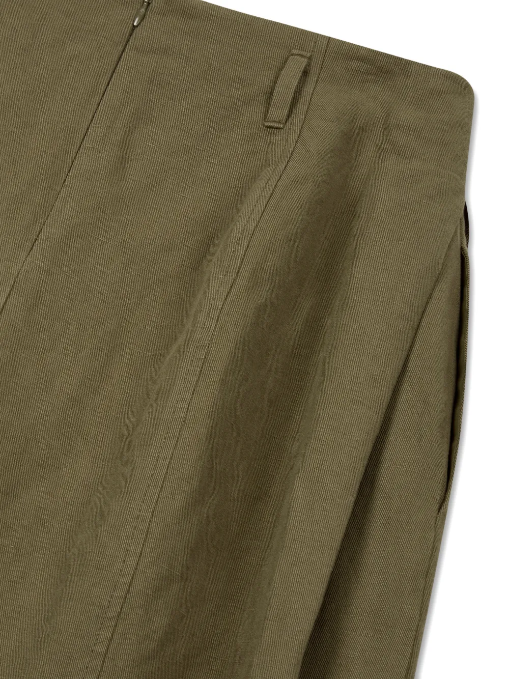 TOMBOY Rok met gestrikte ceintuur Groen
