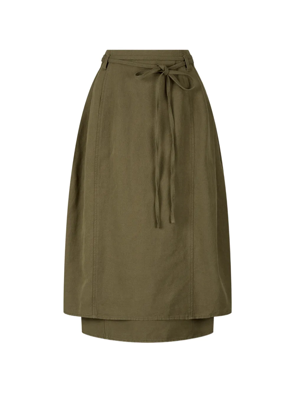 TOMBOY tie belt skirt - Verde