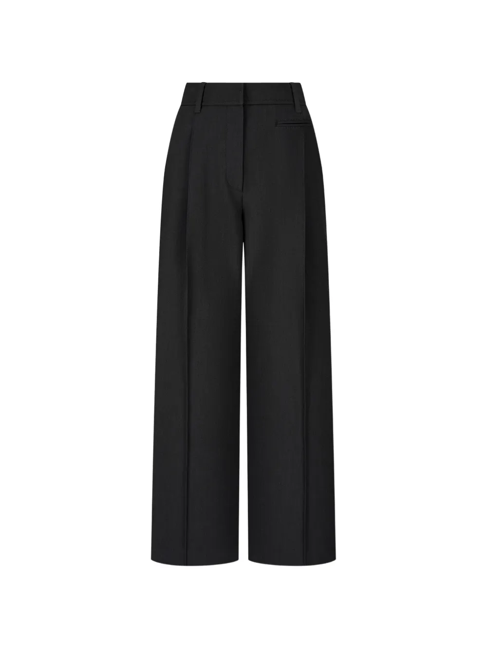 TOMBOY pintuck trousers - Nero