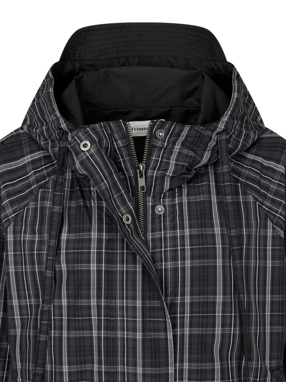 Check Hooded Jacket