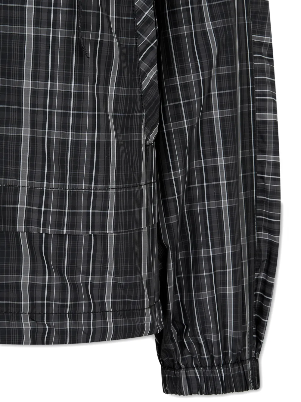 Check Hooded Jacket