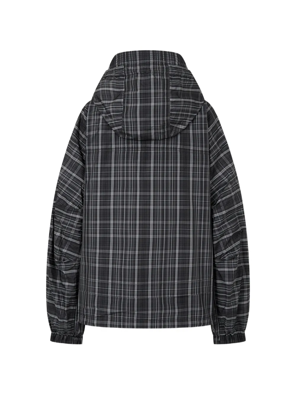 Check Hooded Jacket