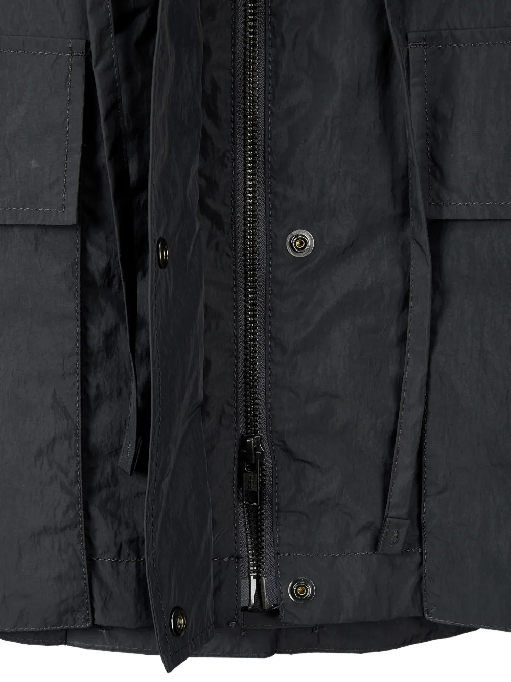 TOMBOY Cargo jack met capuchon Grijs