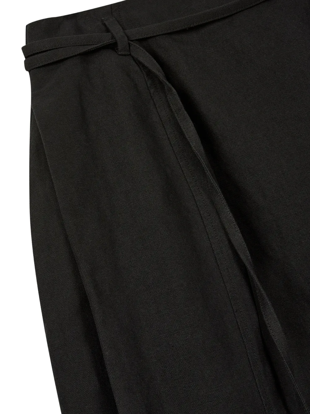  Tomboy Tie Wrap Skirt - Black 