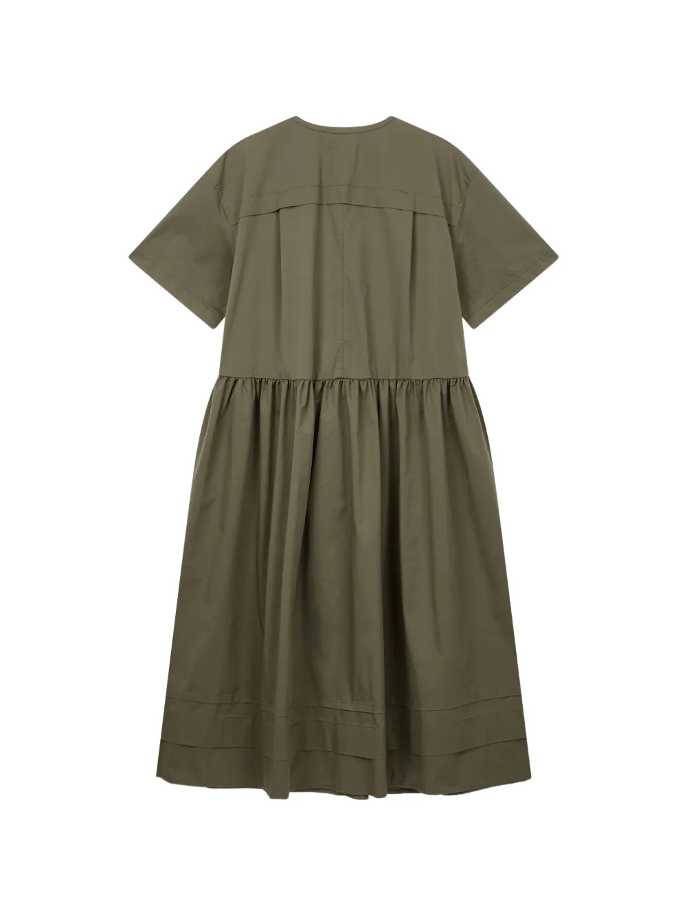 TOMBOY Jurk met dubbele zak Groen