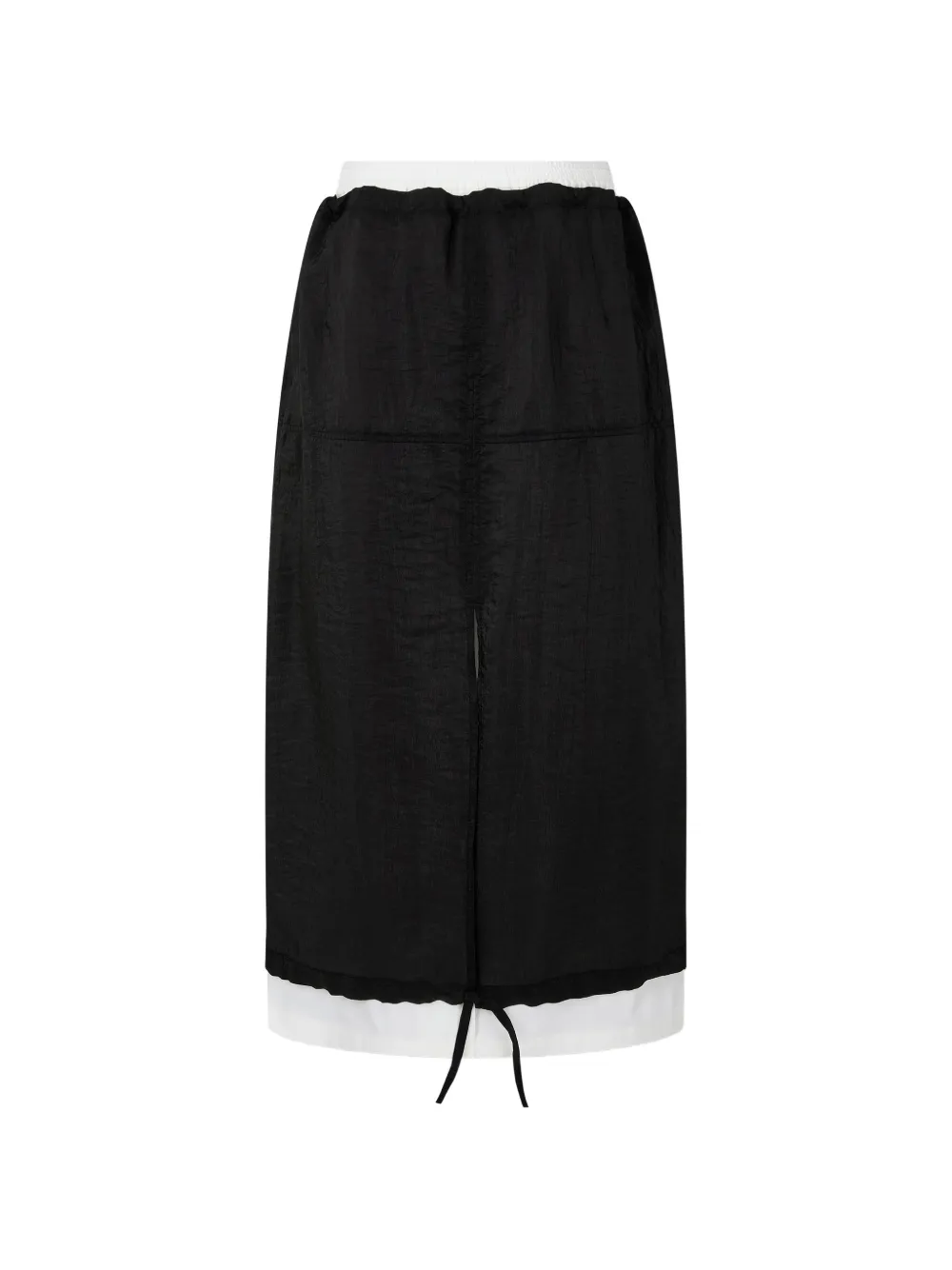 TOMBOY elasticated-details skirt - Nero
