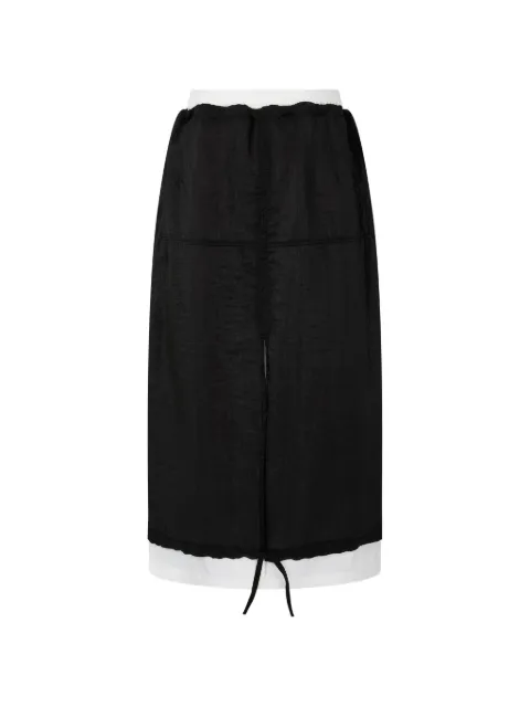 TOMBOY — elasticated-details skirt
