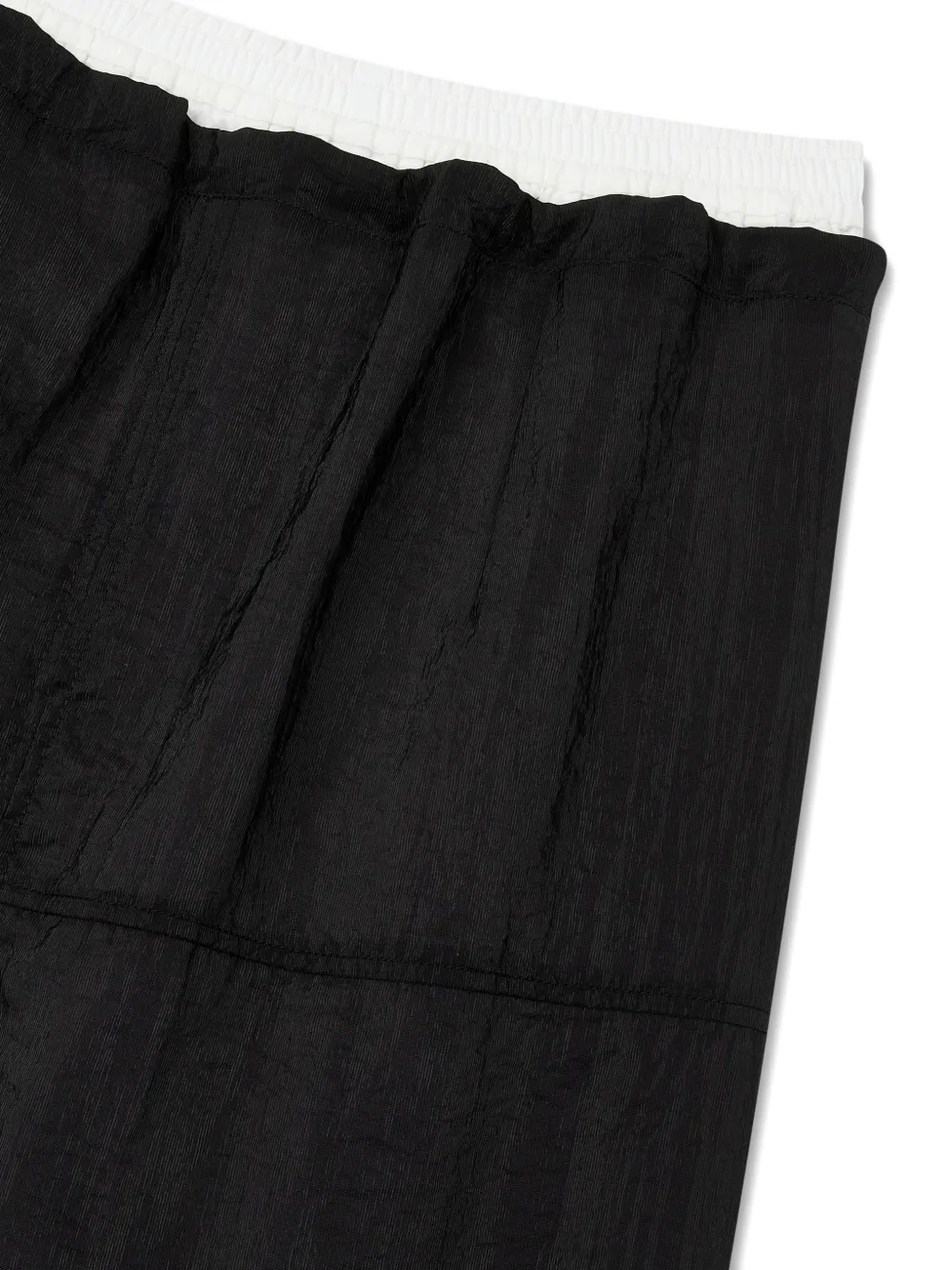 TOMBOY Rok met elastische details Zwart