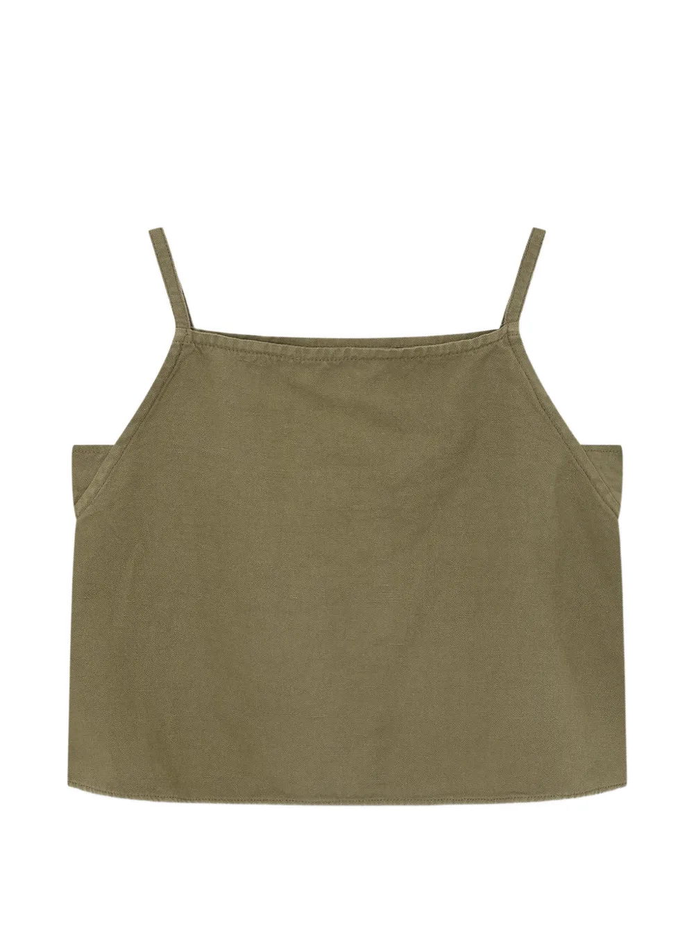 TOMBOY square-neck tank top - Grün